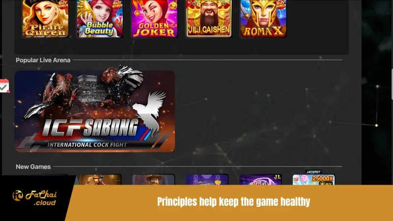 Principles help keep the game healthy