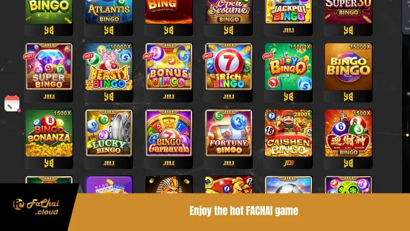 Enjoy the hot FACHAI game