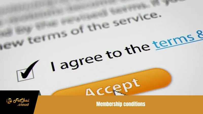 Membership conditions