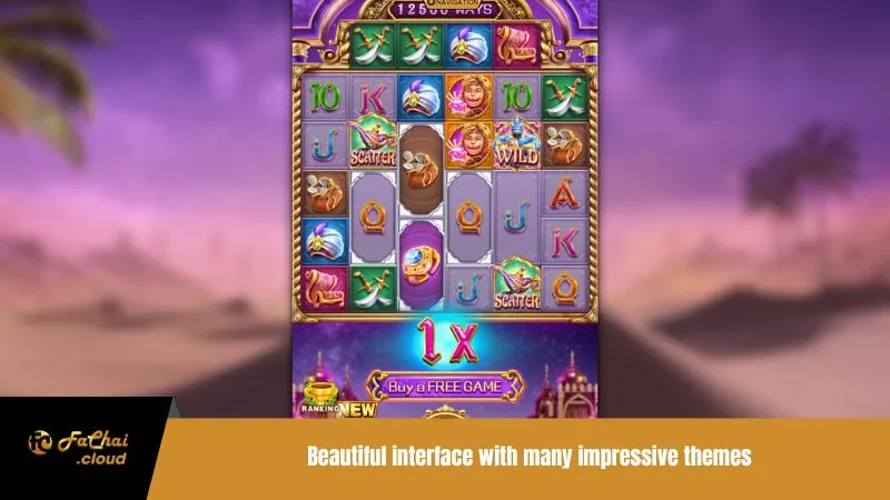 Beautiful interface with many impressive themes