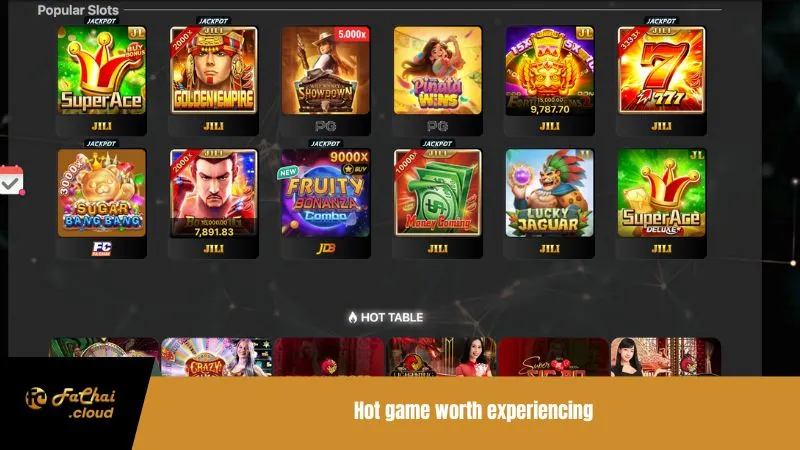 Hot game worth experiencing